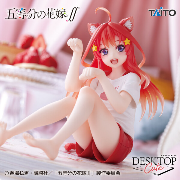 Nakano Itsuki Cat room wear ver. - Desktop Cute - Gotoubun no Hanayome (Taito)